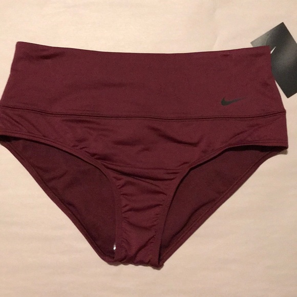 nike high waisted swim bottoms